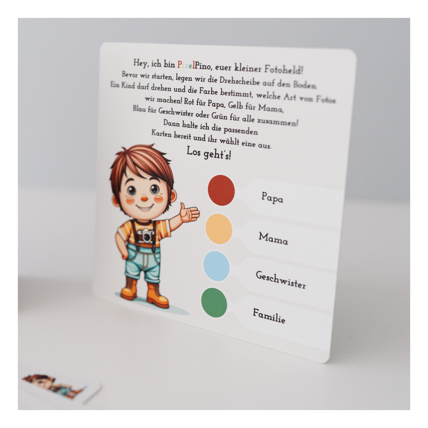PixelPino - Das Tool für natürliche Familienfotos.